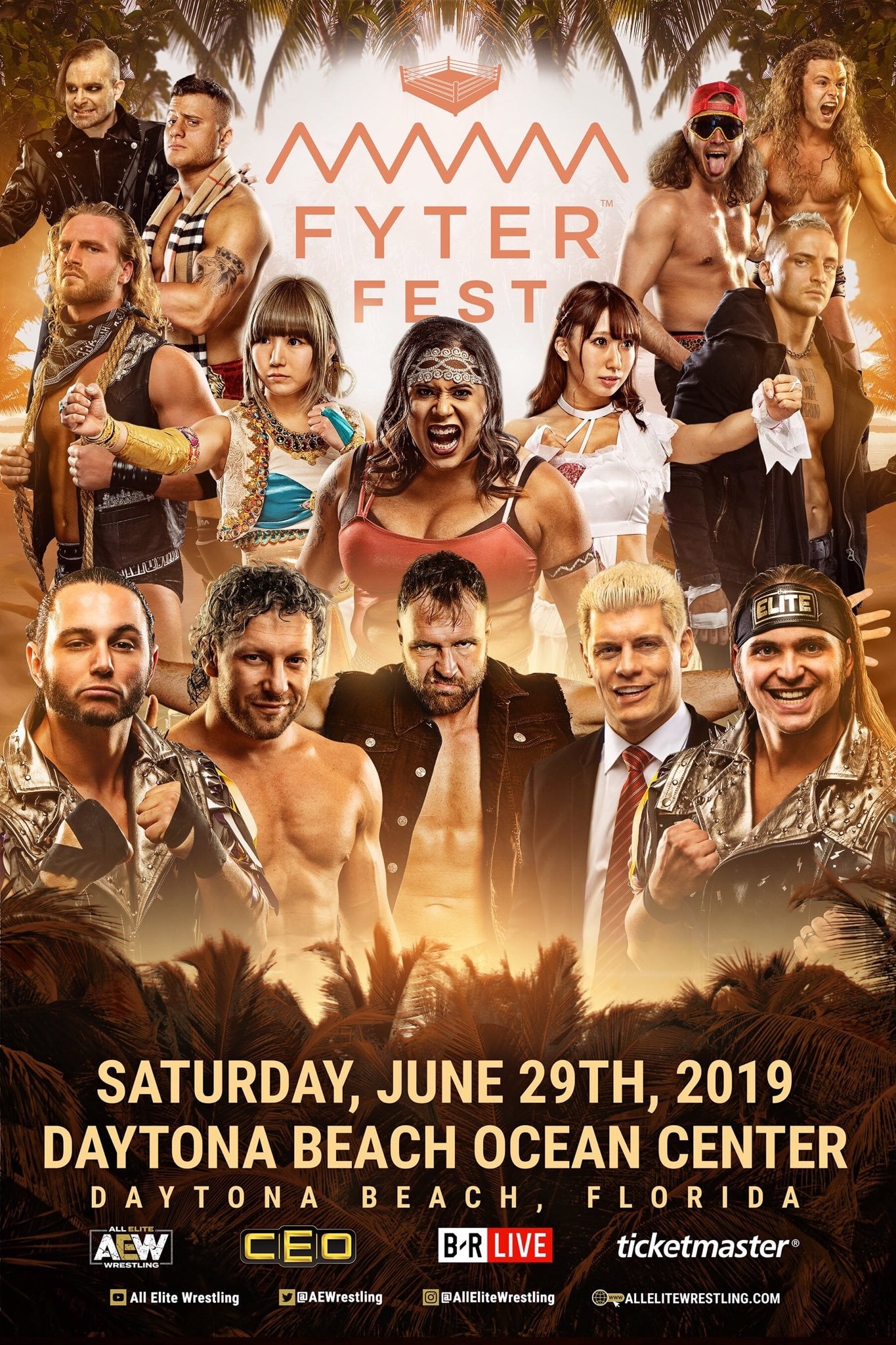 All Elite Wrestling: Fyter Fest (2019) постер