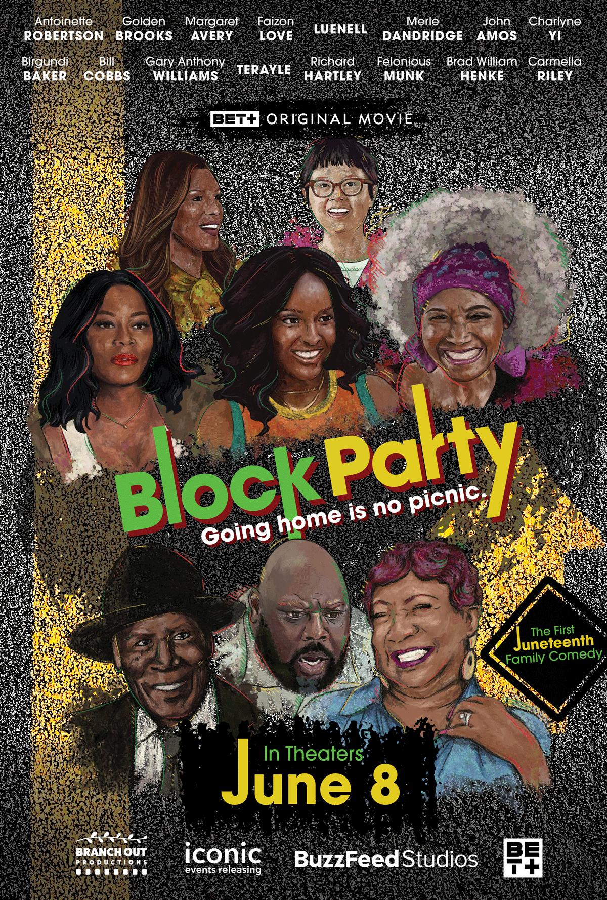 Block Party Juneteenth (2022) постер