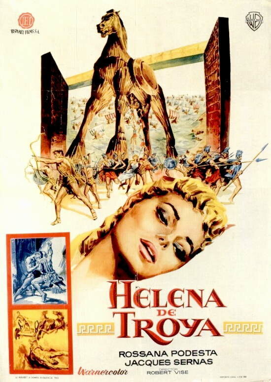 Елена Троянская (1956) постер