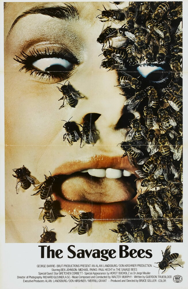 The Savage Bees (1976) постер
