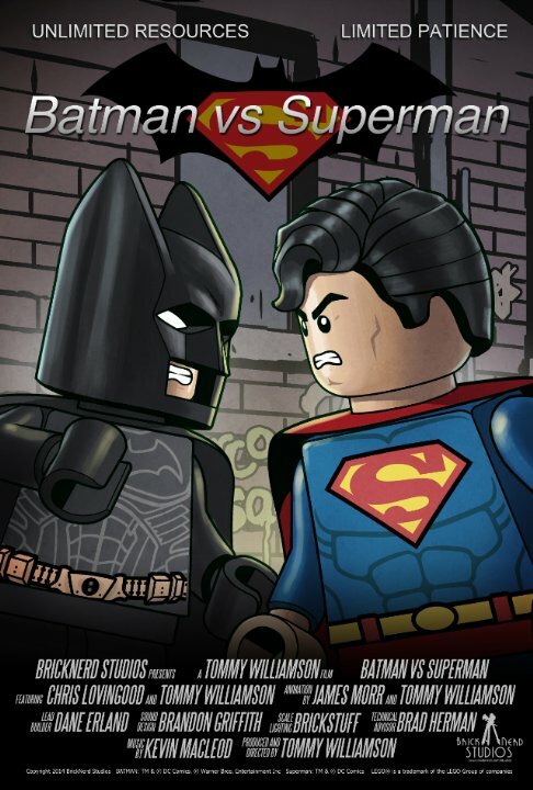 Lego Batman vs. Superman (2014) постер