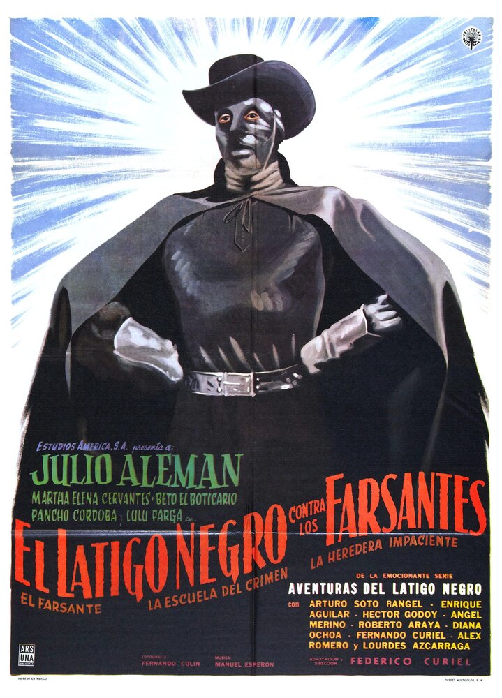 El látigo negro contra los farsantes (1962) постер