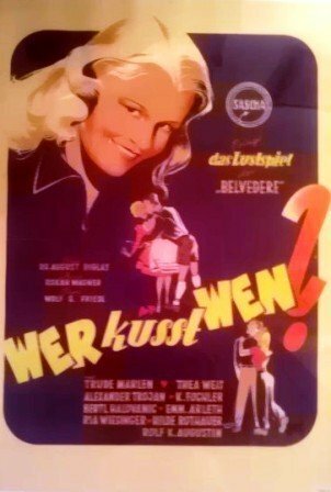 Wer küßt wen? (1947) постер