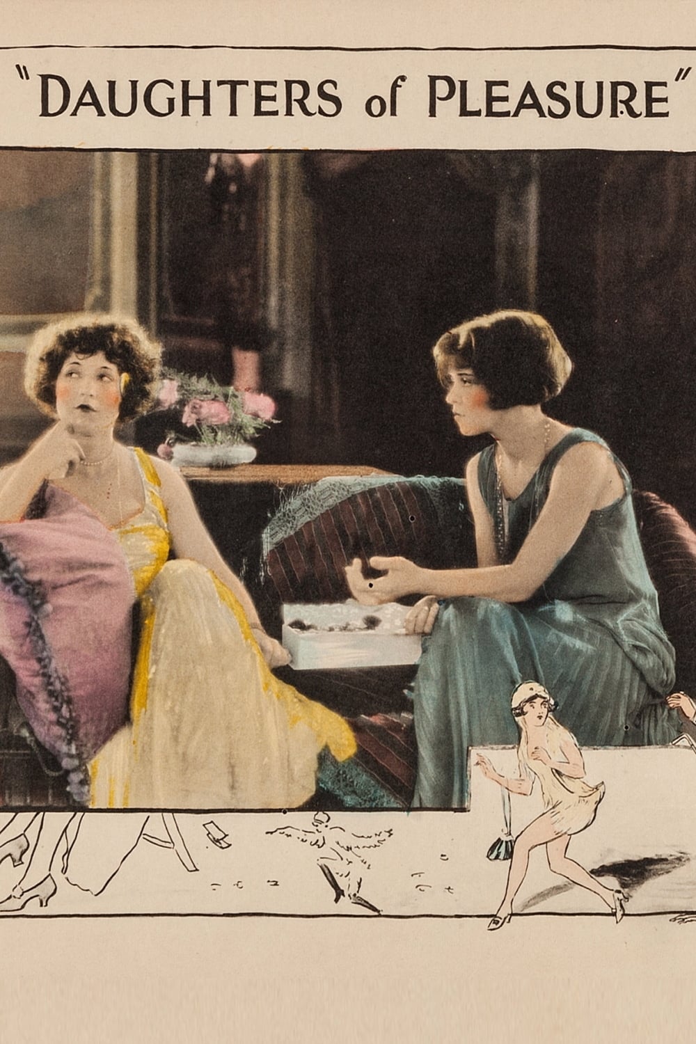 Дочери наслаждения (1924) постер