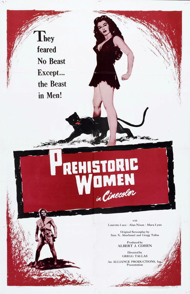 Доисторические женщины (1950) постер