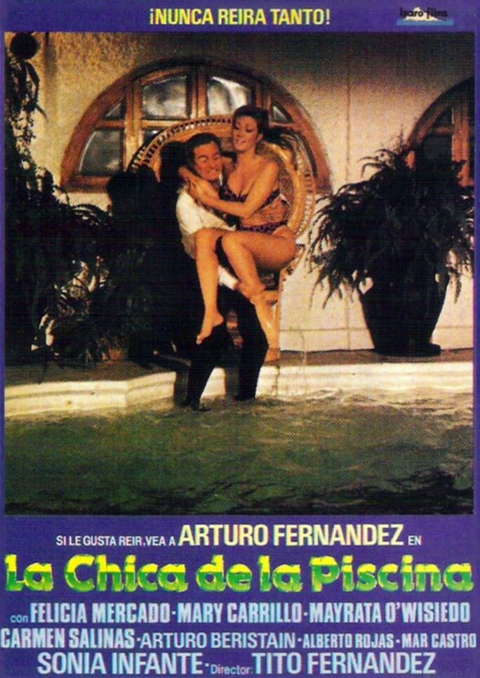 Девушка в бассейне (1987) постер