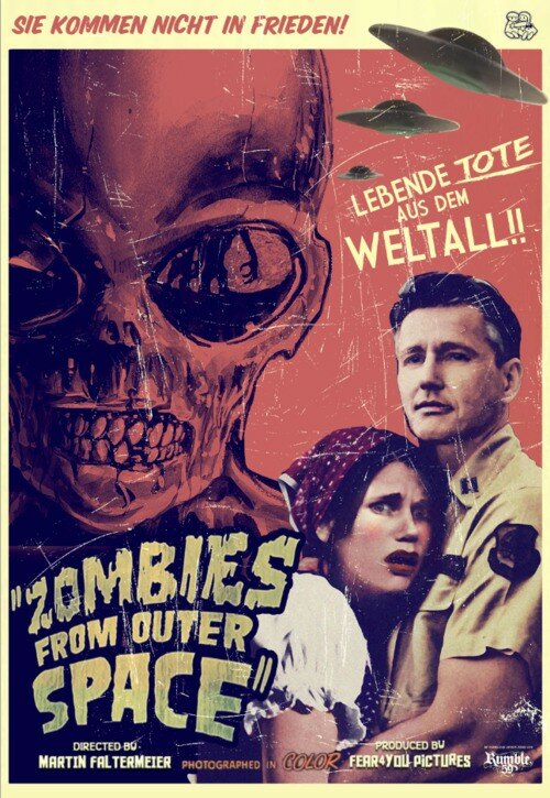 Зомби из открытого космоса (2012) постер