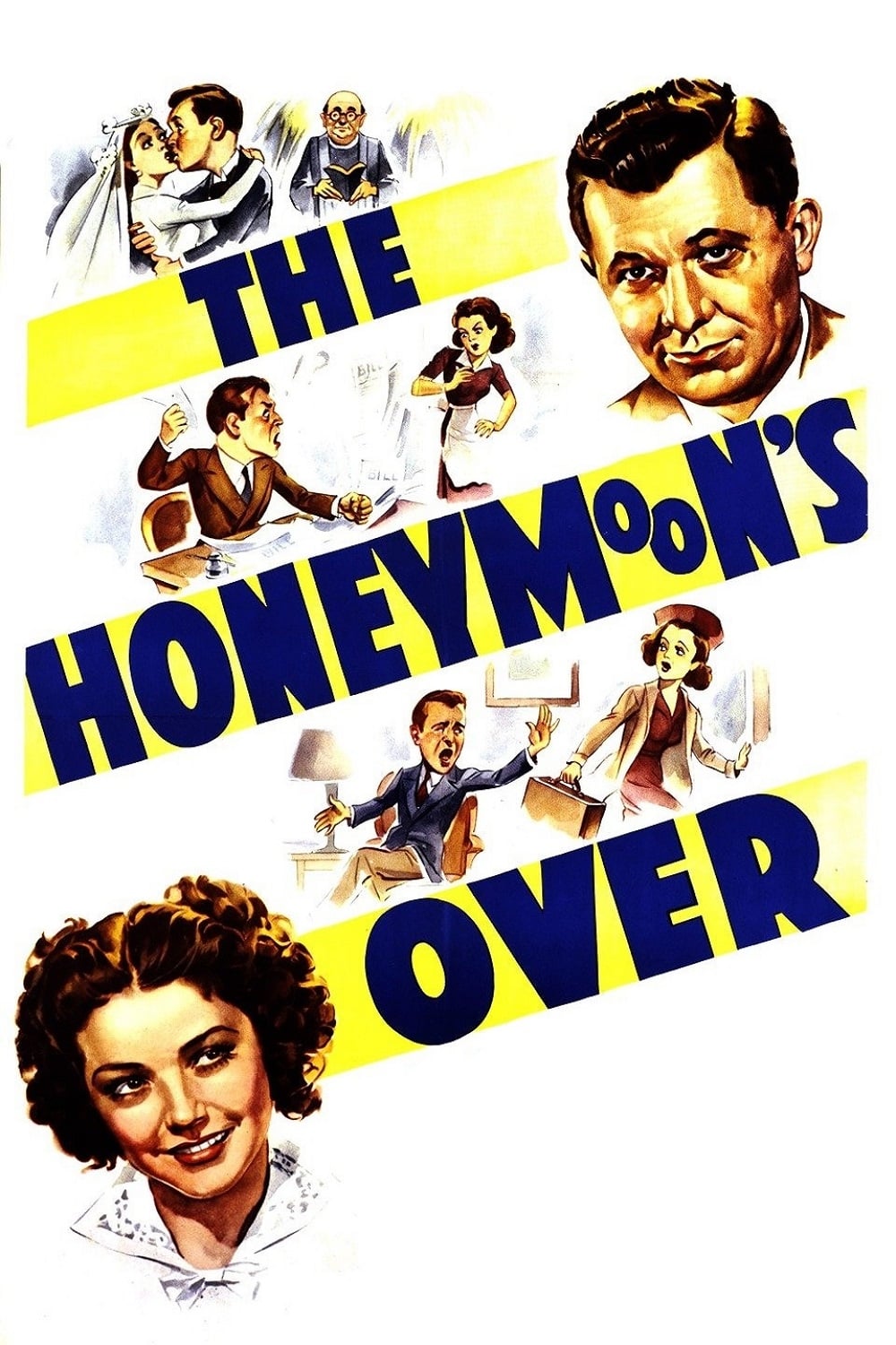 The Honeymoon's Over (1939) постер